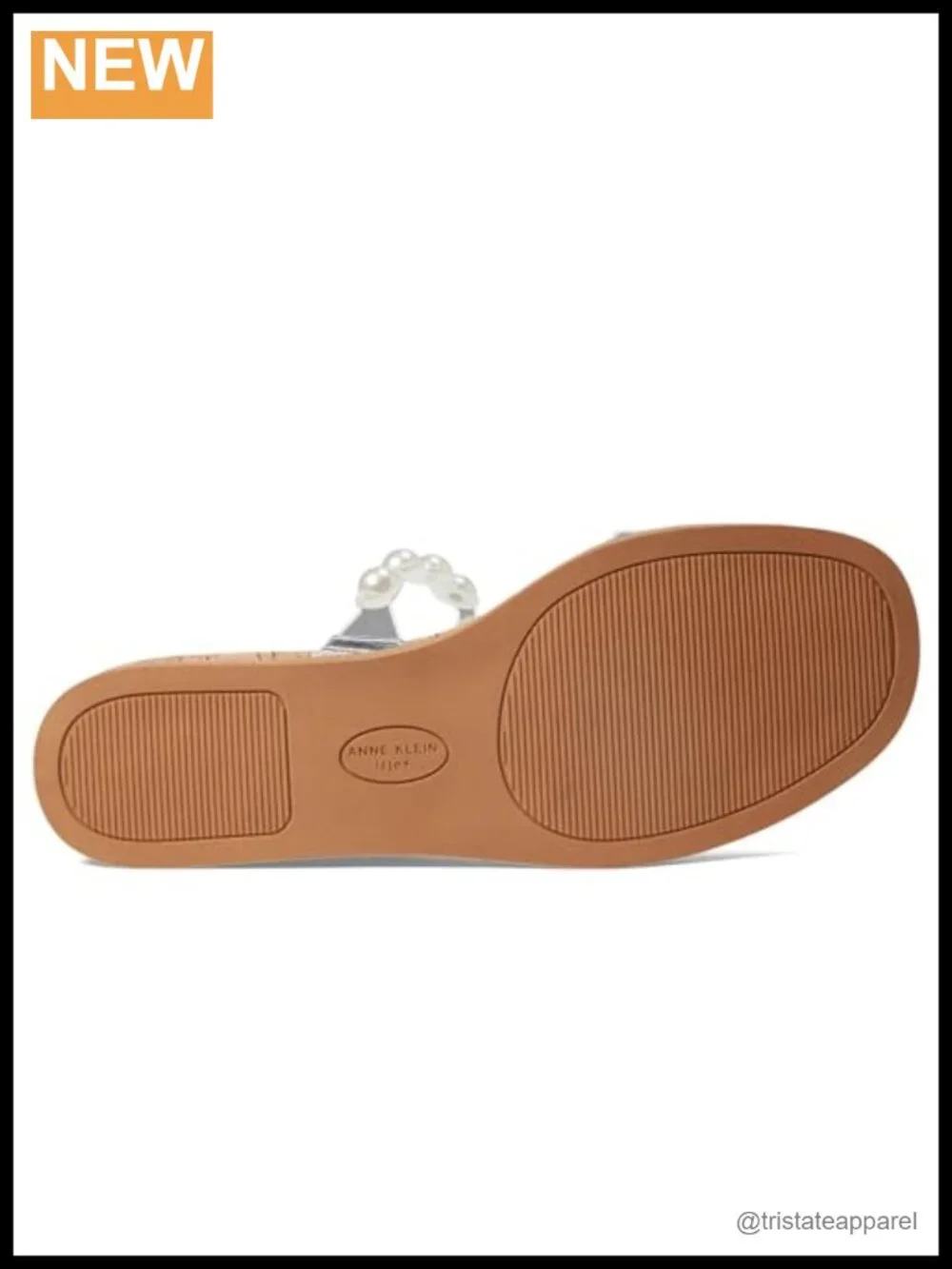 Anne Klein Blair Women's Sandal Wedge Heel Slip On Open Toe Single Strap